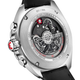 A photo of the back of the Tag Heuer Formula 1 X Mario Kart Limited Edition Chronograph Tourbillon revealing the see-through sapphire crystal caseback.